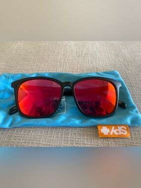 Spy Optics Cooler Sunglasses with Coral Lenses